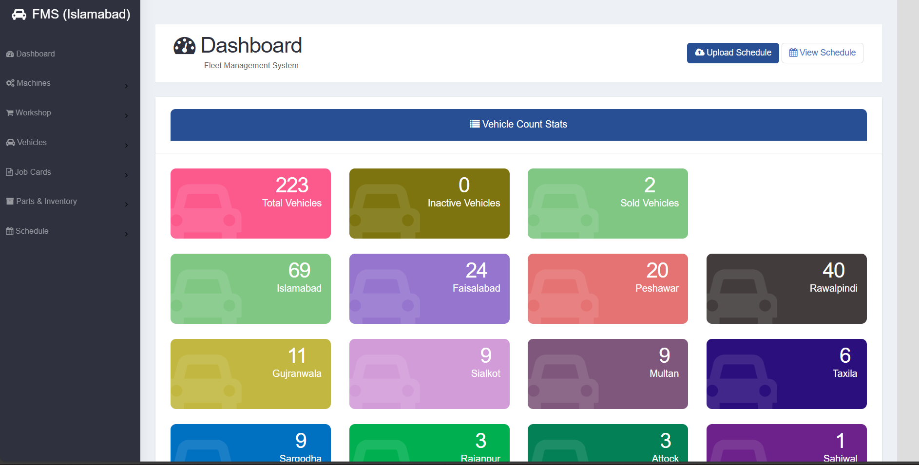 Fleet Management System
